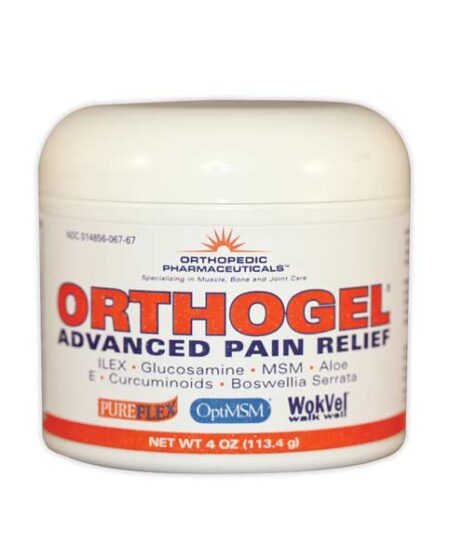 Orthogel Advanced Pain Relief Gel - 4 oz Jar