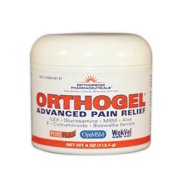 Orthogel Advanced Pain Relief Gel - 4 oz Jar