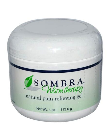 sombra pain relieving warming gel 4 oz Jar