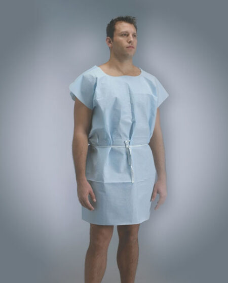 X-Ray/Examination Gowns 30'' x 42'' Blue (50 per Case)